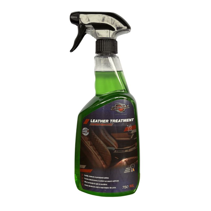 Solutie tratament tapiterie piele CARMAX, 750ML miniatura