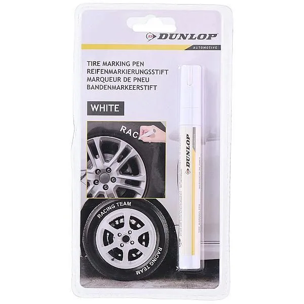 Marker alb pentru anvelope DUNLOP 4.5 ml miniatura