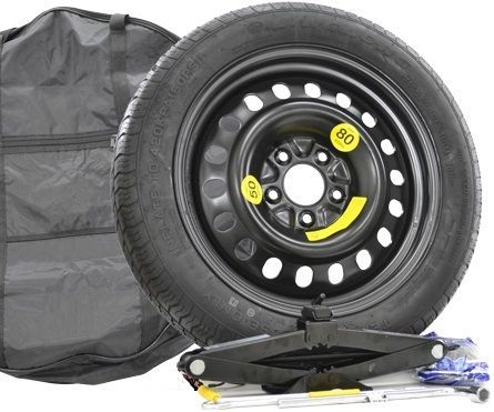 Kit Roata Rezerva Slim pentru PEUGEOT 3008 05/2009 > 2016 0U - HU 145/90R16 4x108 miniatura