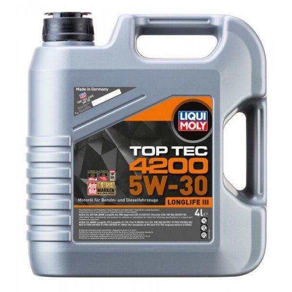 TOP TEC 4200 5W30 4L - LIQUI MOLY miniatura