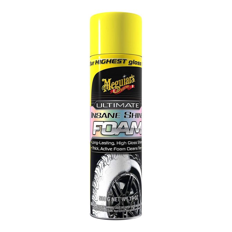 Spuma curatat anvelope MEGUIAR'S Ultimate Tyre Shine Foam- EU 19 OZ miniatura