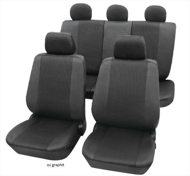 Set complet huse scaune PETEX Sydney Gri miniatura