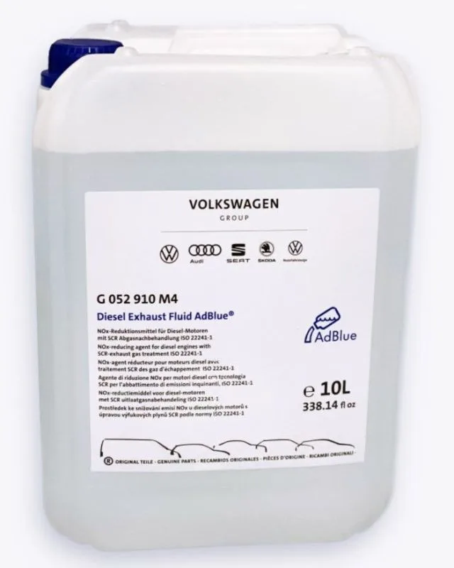 Aditiv AdBlue original VW, AUDI, SKODA, SEAT - VAG G052910M4 10L miniatura