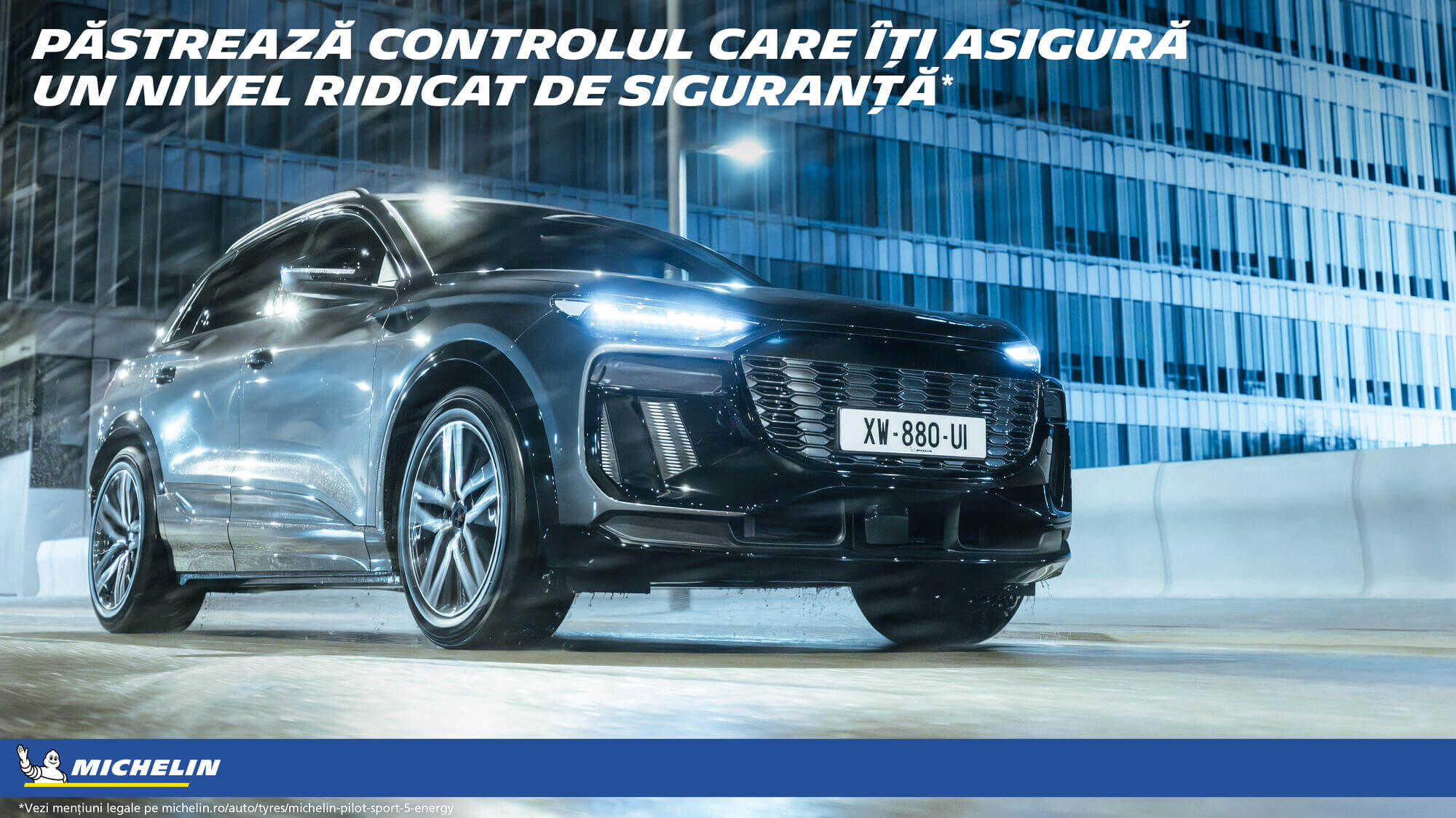 Michelin Pilot Sport 5 Energy siguranta pe umed