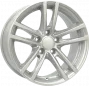 Jante ALIAJ 5X120 ALUTEC X10 Silver ET34 5/120 72.6 R18 - Poza 1 miniatura