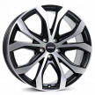 Jante ALIAJ 5X108 ALUTEC W10-X RACING SCHWARZ FRONTPOLIERT ET45 5/108 70.1 miniatura