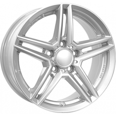 Jante ALIAJ 5X112 ALUTEC M10 Silver ET38 5/112 66.6 R16 - Poza 1