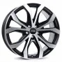 Jante ALIAJ 5X127 ALUTEC W10-X RACING SCHWARZ FRONTPOLIERT ET55 5/127 71.6 R19 - Poza 1 miniatura