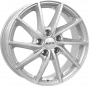 Jante ALIAJ 5X108 ALUTEC SINGA Silver ET50 5/108 63.3 R17 - Poza 1 miniatura