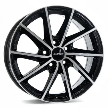 Jante ALIAJ 4X108 ALUTEC SINGA DIAMANTSCHWARZ ET25 4/108 65.10 R17 - Poza 1