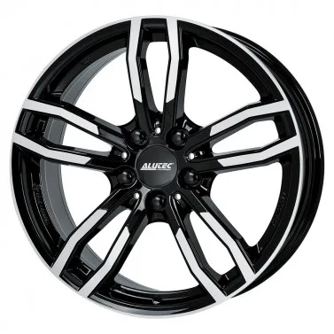 Jante ALIAJ 5X120 ALUTEC DRIVE DIAMANT-SCHWARZ-FRONTPOLIERT ET43 5/120 72.6 R17 - Poza 1