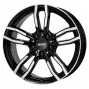 Jante ALIAJ 5X120 ALUTEC DRIVE DIAMANT-SCHWARZ-FRONTPOLIERT ET43 5/120 72.6 R17 - Poza 1 miniatura