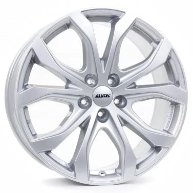 Jante ALIAJ 5X112 ALUTEC W10-X POLAR SILBER ET25 5/112 66.5 R18 - Poza 1