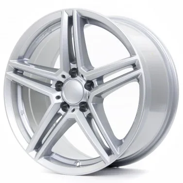 Jante ALIAJ 5X112 ALUTEC M10-X POLAR SILBER ET38 5/112 66.5 R19 - Poza 1
