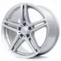 Jante ALIAJ 5X112 ALUTEC M10-X POLAR SILBER ET38 5/112 66.5 R19 - Poza 1 miniatura