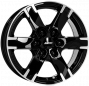 Jante ALIAJ 6X114 ALUTEC TITAN Gloss Black / Polished ET45 6/114 66.1 R16 - Poza 1 miniatura