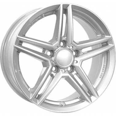 Jante ALIAJ 5X112 ALUTEC M10 Silver ET43 5/112 66.6 R18 - Poza 1
