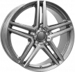 Jante ALIAJ 5X112 ALUTEC M10 Gloss Gray ET38 5/112 66.6 miniatura