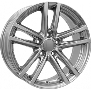 Jante ALIAJ 5X112 ALUTEC X10 Gloss Gray ET54 5/112 66.6 R17 - Poza 1