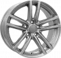 Jante ALIAJ 5X112 ALUTEC X10 Gloss Gray ET54 5/112 66.6 R17 - Poza 1 miniatura