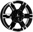 Jante ALIAJ 6X139,7 ALUTEC TITAN DIAMANTSCHWARZ ET30 6/139.7 106.10 miniatura