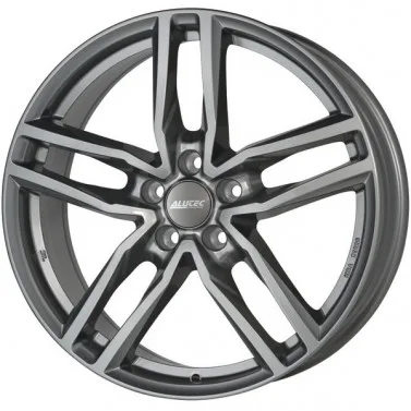 Jante ALIAJ 5X105 ALUTEC IKENU METAL-GREY LACKIERT ET38 5/105 70 R18 - Poza 1