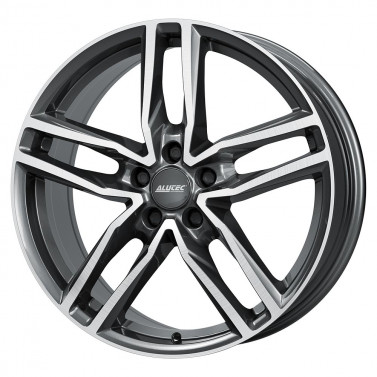 Jante ALIAJ 5X112 ALUTEC IKENU GRAPHITE FRONT POLISHED ET45 5/112 70.1 R19 - Poza 1