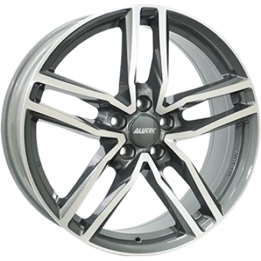 Jante ALIAJ 5X105 ALUTEC IKENU GRAPHIT FP ET38 5/105 56.60 R17 - Poza 1
