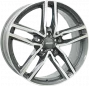 Jante ALIAJ 5X105 ALUTEC IKENU GRAPHIT FP ET38 5/105 56.60 R17 - Poza 1 miniatura