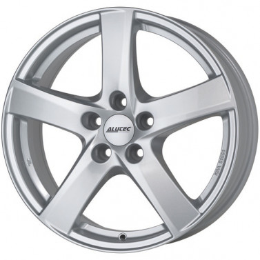 Jante ALIAJ 5X112 ALUTEC FREEZE POLAR-SILBER LACKIERT ET39 5/112 66.6 R18 - Poza 1