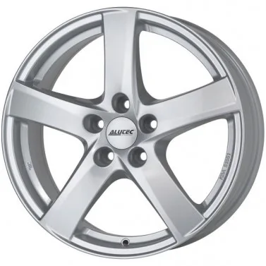 Jante ALIAJ 5X112 ALUTEC FREEZE POLAR-SILBER LACKIERT ET45 5/112 66.5 R18 - Poza 1