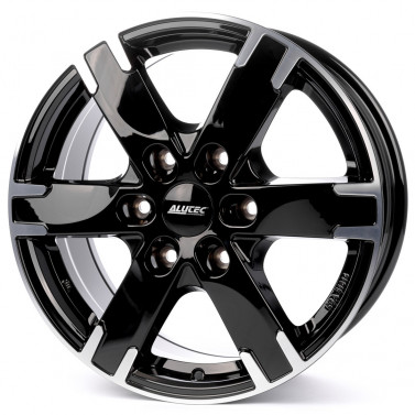 Jante ALIAJ 6X130 ALUTEC TITAN DIAMANTSCHWARZ FP ET53 6/130 84.10 R18 - Poza 1