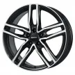 Jante ALIAJ 5X112 ALUTEC IKENU Schwarz poliert ET45 5/112 66.5 miniatura