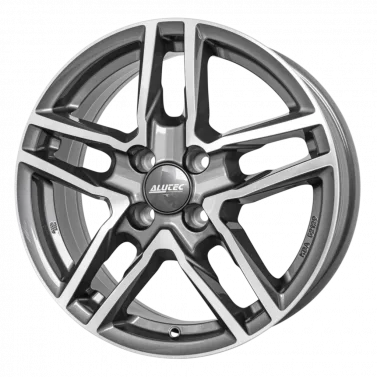 Jante ALIAJ 4X100 ALUTEC IKENU GRAPHIT FP ET45 4/100 63.30 R17 - Poza 1