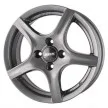 Jante ALIAJ 4X100 ALUTEC GRIP GRAPHIT LACKIERT ET46 4/100 54.1 miniatura