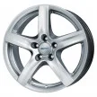 Jante ALIAJ 5X108 ALUTEC GRIP POLAR SILBER ET50 5/108 63.4 miniatura
