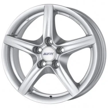 Jante ALIAJ 5X108 ALUTEC GRIP POLAR-SILBER LACKIERT ET50 5/108 63.4 R18 - Poza 1