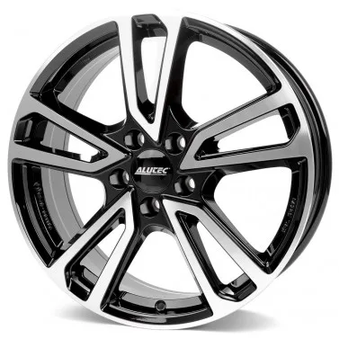 Jante ALIAJ 5X112 ALUTEC TORMENTA DIAMANTSCHWARZ FP ET43 5/112 57.10 R18 - Poza 1
