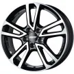 Jante ALIAJ 5X112 ALUTEC TORMENTA DIAMANT-SCHW FPOL FRONTPOLIERT ET43 5/112 66.5 miniatura