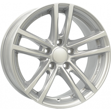 Jante ALIAJ 5X112 ALUTEC X10X Silver ET38 5/112 66.6 R19 - Poza 1