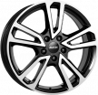 Jante ALIAJ 5X108 ALUTEC TORMENTA Gloss Black / Polished ET50 5/108 63.4 miniatura
