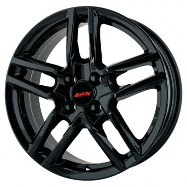 Jante ALIAJ 4X108 ALUTEC IKENU DIAMANT-SCHWARZ LACKIERT ET20 4/108 65.1 R17 - Poza 1