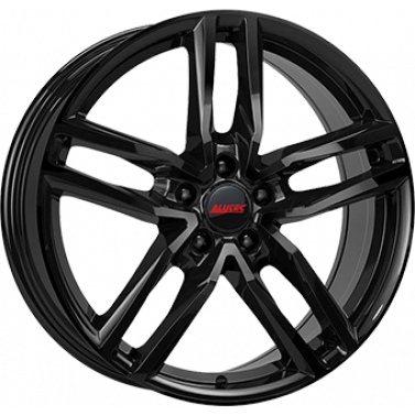 Jante ALIAJ 5X112 ALUTEC IKENU Gloss Black ET38 5/112 66.4 R17 - Poza 1