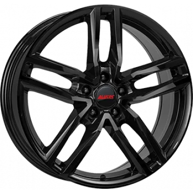 Jante ALIAJ 5X108 ALUTEC IKENU DIAMANTSCHWARZ ET45 5/108 63.40 R20 - Poza 1
