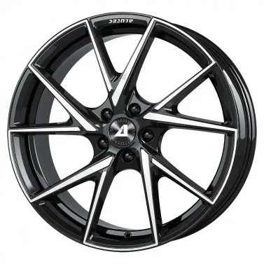 Jante ALIAJ 5X108 ALUTEC ADX diamond-black frontpolished ET47 5/108 70.1 R18 - Poza 1