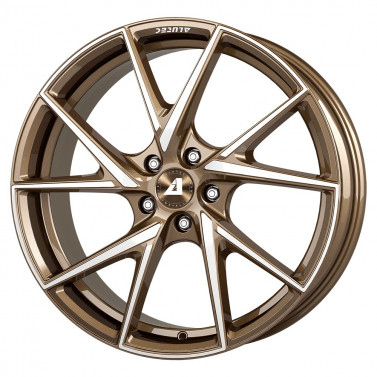 Jante ALIAJ 5X112 ALUTEC ADX metallic-bronze frontpolished ET48 5/112 57.1 R18 - Poza 1