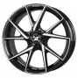Jante ALIAJ 5X108 ALUTEC ADX diamond-black frontpolished ET45 5/108 70.1 R20 - Poza 1 miniatura