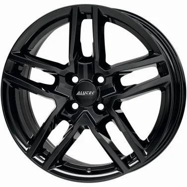 Jante ALIAJ 4X108 ALUTEC IKENU DIAMANT-SCHWARZ LACKIERT ET32 4/108 65.1 R16 - Poza 1