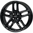 Jante ALIAJ 4X108 ALUTEC IKENU DIAMANT-SCHWARZ LACKIERT ET32 4/108 65.1 miniatura
