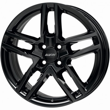 Jante ALIAJ 4X108 ALUTEC IKENU DIAMANT-SCHWARZ LACKIERT ET32 4/108 65.1 R17 - Poza 1